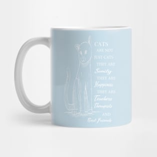 cats are not just cats cute gift for cats lovers Mug